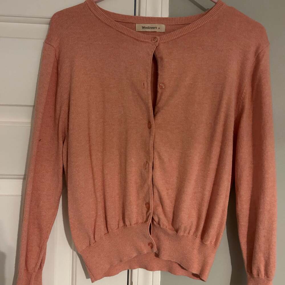 Sunset Orange WoolOvers Cardigan